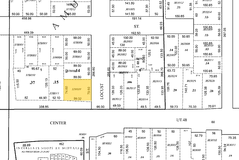 7706 S Locust St, Midvale, UT à vendre - Plan cadastral – Image 3 sur 14