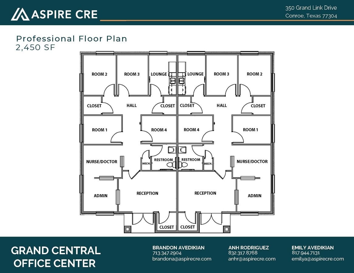 350 Grand Link Dr, Conroe, TX 77304 - Lot 402 - - Plan d’étage - Image 1 of 8