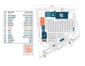 845-967 E Lancaster Ave, Downingtown, PA à louer Plan de site– Image 1 sur 1