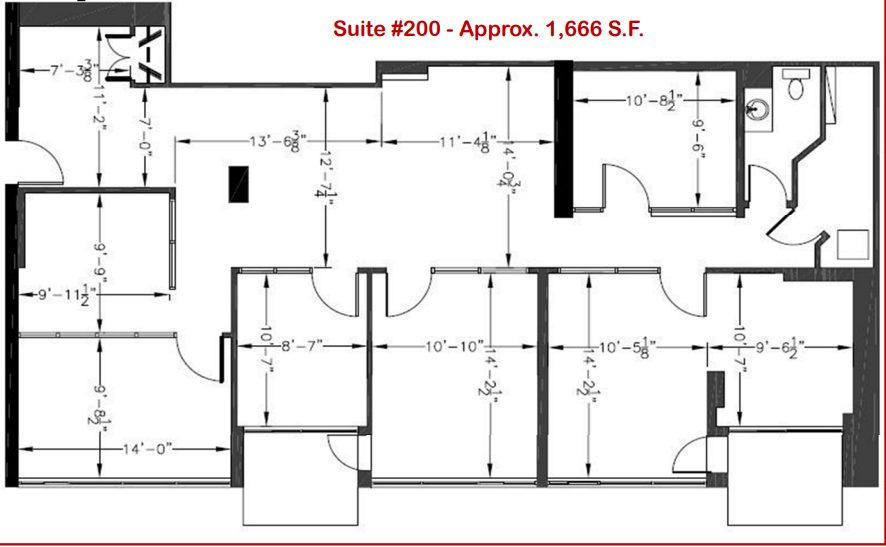 645-649 Montreal Rd, Ottawa, ON à louer Plan d’étage– Image 1 sur 1