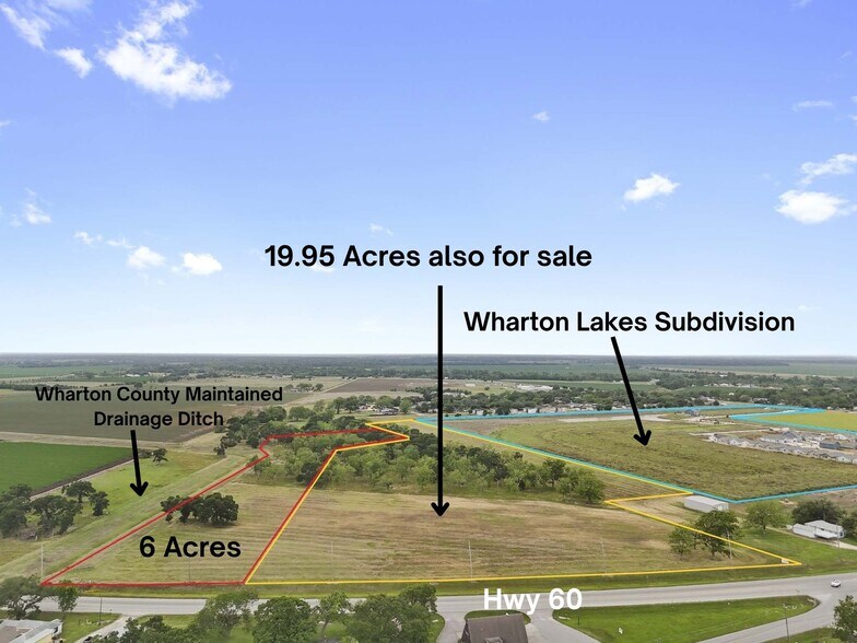 0 Highway 60, Wharton, TX à vendre - Aérien – Image 2 sur 10