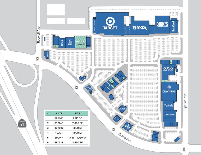 3808-3860 Grand Ave, Chino, CA à louer - Plan de site – Image 2 sur 32