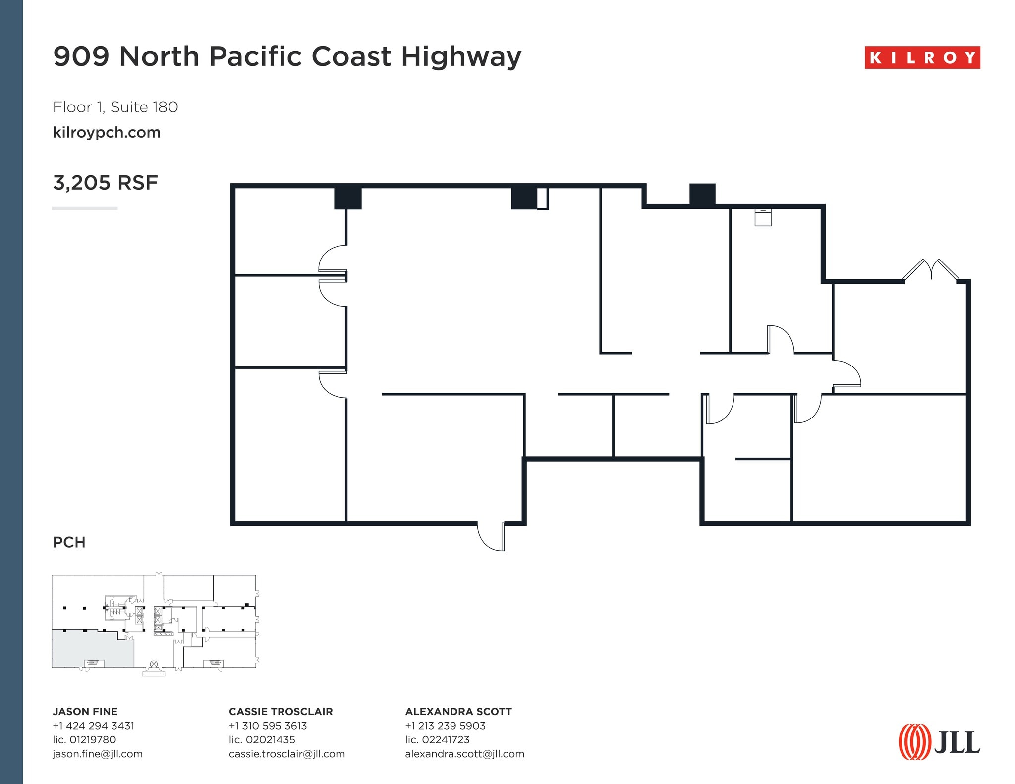 909 N Pacific Coast Hwy, El Segundo, CA à louer Plan de site– Image 1 sur 1