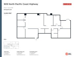 909 N Pacific Coast Hwy, El Segundo, CA à louer Plan de site– Image 1 sur 1