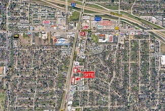424-444 N Main St, Duncanville, TX - VUE AÉRIENNE  vue de carte