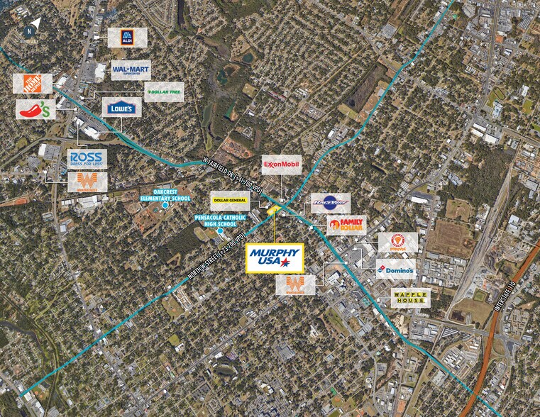 2801 W Fairfield Dr, Pensacola, FL à vendre - Photo de l’immeuble – Image 3 sur 4