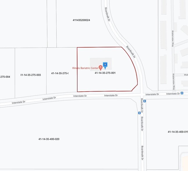 1002 Interstate Dr, Champaign, IL à louer - Plan cadastral – Image 3 sur 5