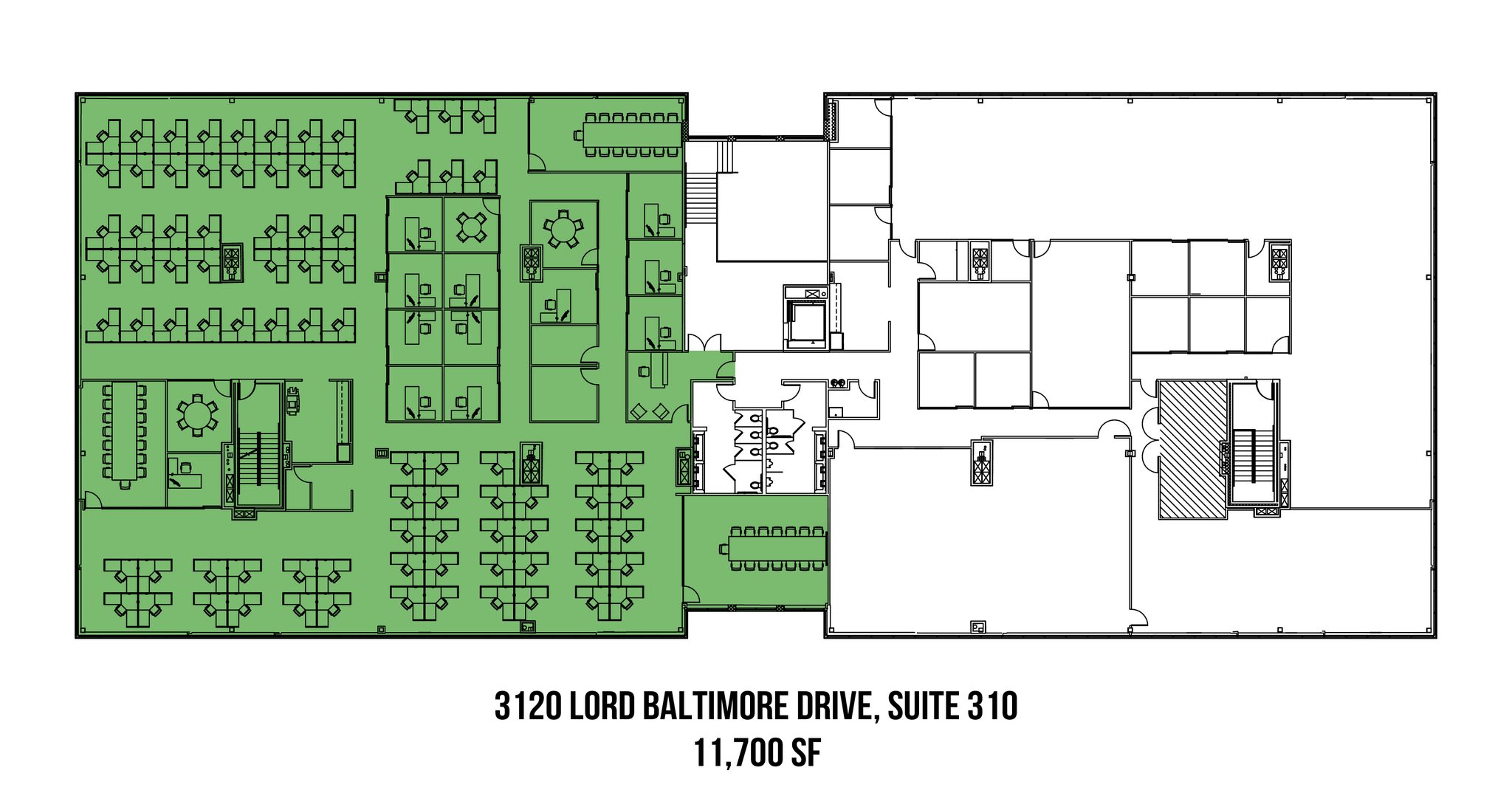 3100 Lord Baltimore Dr, Windsor Mill, MD à louer Plan d’étage– Image 1 sur 1