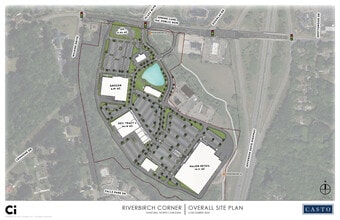 1011-1065 Spring Ln, Sanford, NC à louer Plan de site– Image 2 sur 3