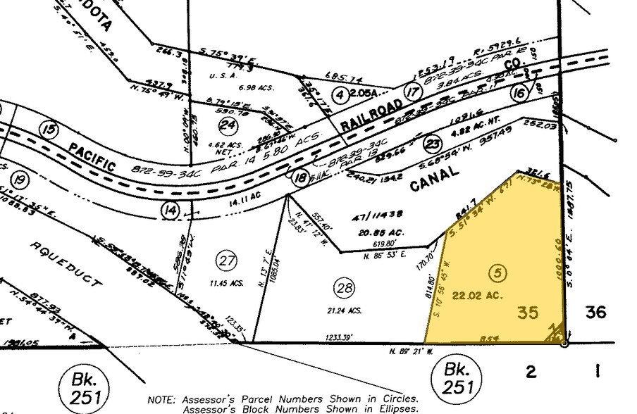26722 S Hansen Rd, Tracy, CA à louer - Plan cadastral – Image 2 sur 8