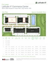 9684 Bujacich Rd, Gig Harbor, WA à louer Plan de site– Image 1 sur 1
