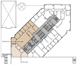 501 W Broadway, San Diego, CA à louer Plan d’étage– Image 1 sur 1