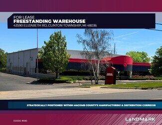 Plus de détails pour 43590 Elizabeth Rd, Clinton Township, MI - Industriel/Logistique à louer