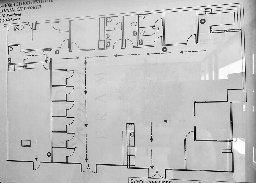 5105 N Portland Ave, Oklahoma City, OK à louer - Plan d’étage – Image 2 sur 4