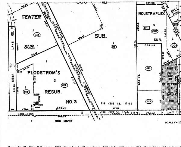 420 Lake Cook Rd, Deerfield, IL à louer - Plan cadastral – Image 2 sur 7