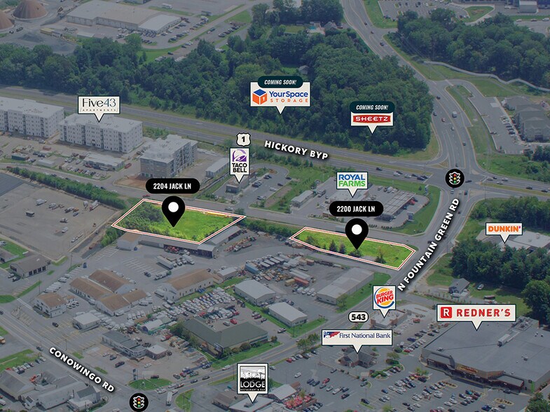 2200 Jack Ln, Bel Air, MD à vendre - Aérien – Image 2 sur 3