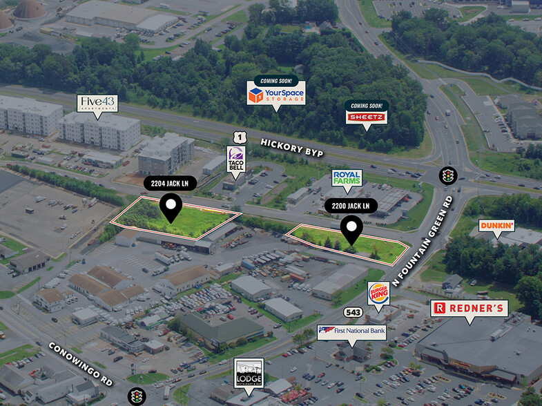 2200 Jack Ln, Bel Air, MD à vendre - Aérien – Image 2 sur 3