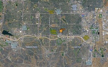 8120 S Holly St, Centennial, CO - Vue aérienne vue de carte