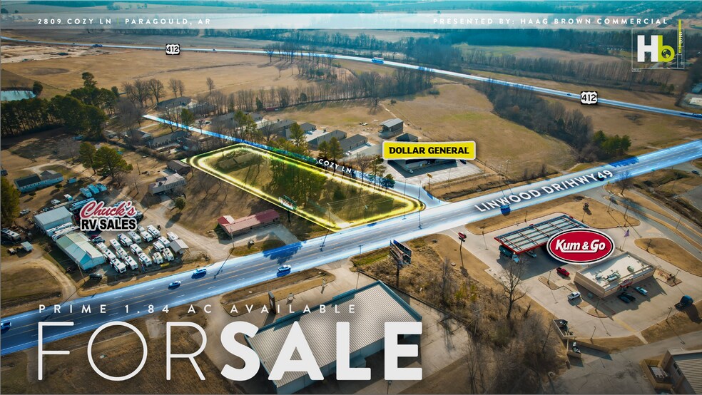 2809 Cozy Ln, Paragould, AR à vendre - Photo de l’immeuble – Image 1 sur 4