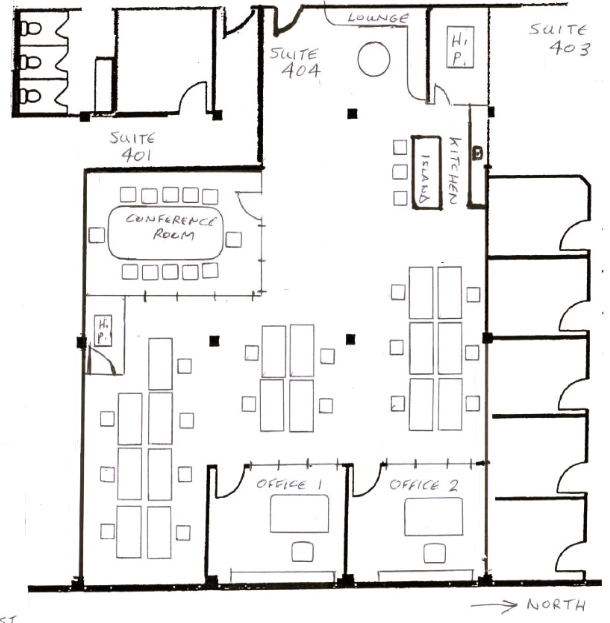 366 Adelaide St W, Toronto, ON à louer Plan d’étage– Image 1 sur 1