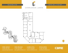 2850 E Camelback Rd, Phoenix, AZ à louer Plan d’étage– Image 1 sur 1