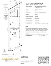 1000-1450 Park Manor Blvd, Pittsburgh, PA à louer Plan de site– Image 1 sur 2