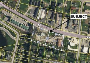 1547 E Spring St, Cookeville, TN - Vue aérienne  vue de carte