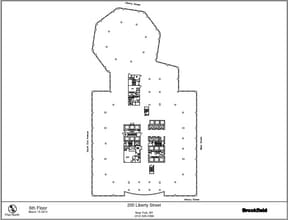 200 Liberty St, New York, NY à louer Plan d’étage– Image 1 sur 1