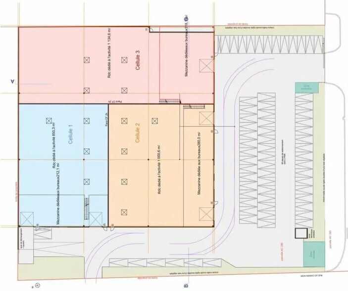 Industriel/Logistique dans Persan à vendre - Plan d’étage – Image 3 sur 4