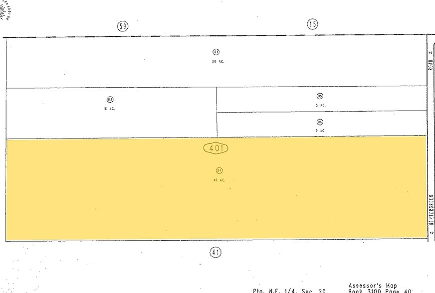 14000 Wintergreen Rd, Pinon Hills, CA à vendre - Plan cadastral – Image 3 sur 4