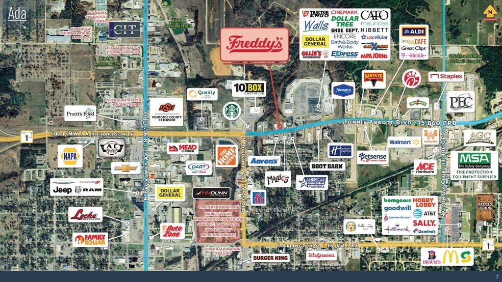 1000 Lonnie Abbott Blvd, Ada, OK à vendre - Photo de l’immeuble – Image 3 sur 4