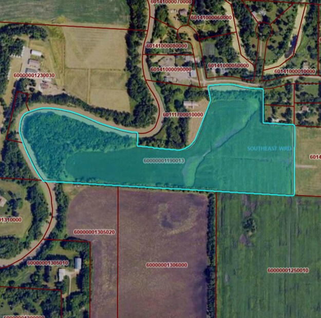 Cty Rd 17 & 48th Ave N, Harwood, ND à vendre Plan cadastral– Image 1 sur 2