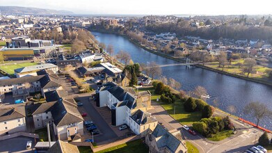 12B Ness Walk, Inverness, IVS - VUE AÉRIENNE  vue de carte - Image1