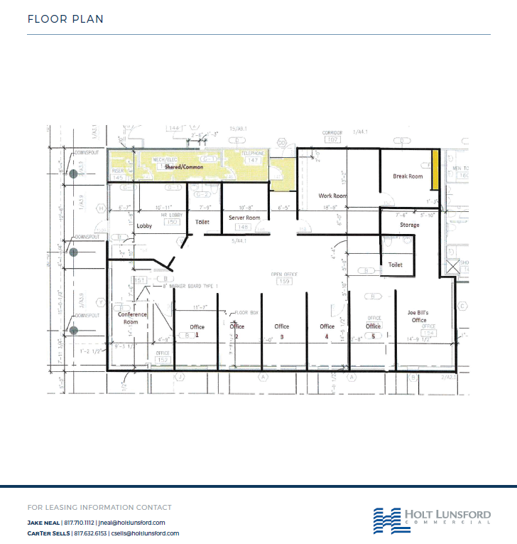 4775 North Fwy, Fort Worth, TX à louer Plan d’étage– Image 1 sur 1