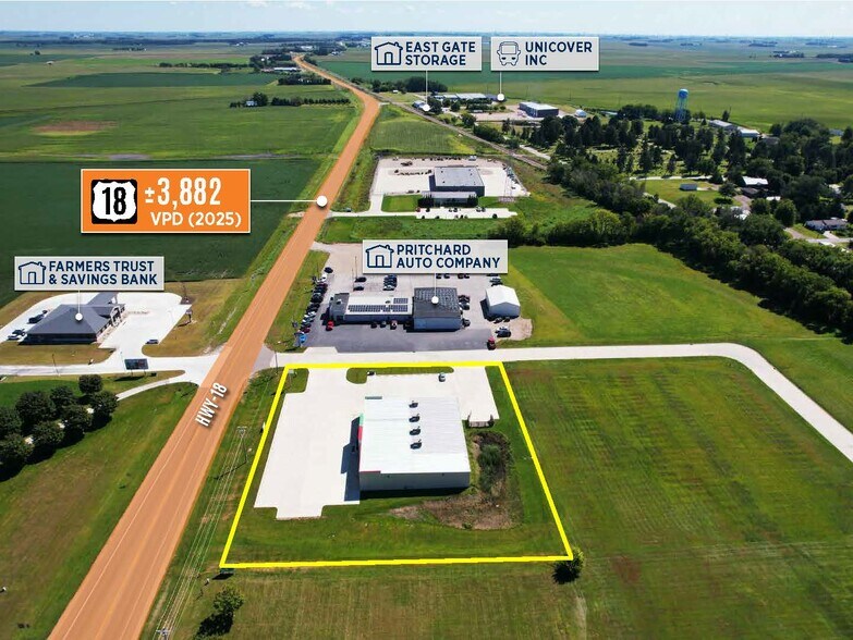 970 Highway 18, Britt, IA à vendre - Photo de l’immeuble – Image 3 sur 10