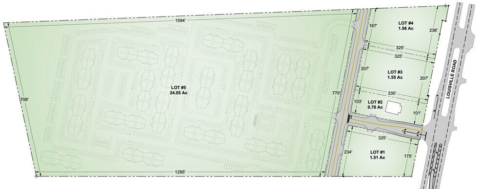 Lot 4 5617 Louisville rd, Bowling Green, KY à vendre - Photo de l’immeuble – Image 2 sur 2