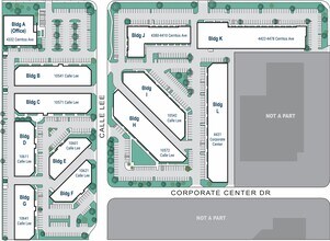 10542 Calle Lee, Los Alamitos, CA à louer Plan de site– Image 1 sur 1