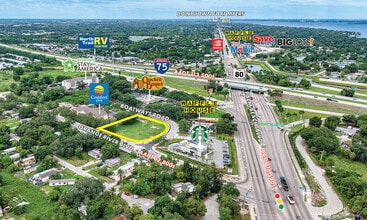 4091 Boatways Rd, Fort Myers, FL - Vue aérienne vue de carte - Image1
