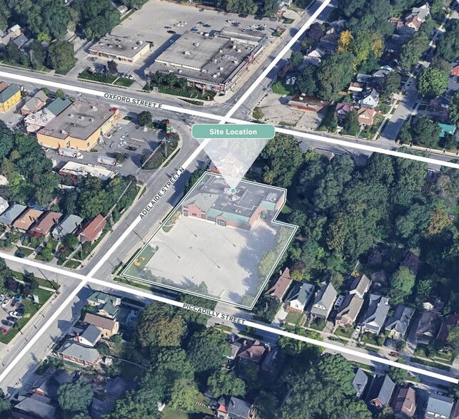 744 Adelaide St N, London, ON à louer - Aérien – Image 3 sur 3