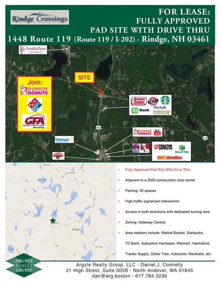 Route 119, Rindge, NH à vendre - Photo de l’immeuble – Image 1 sur 3