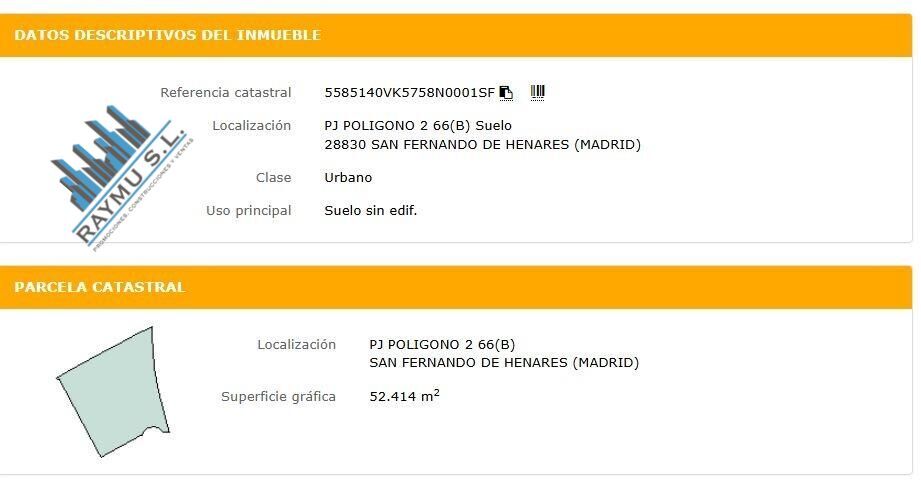 PJ. Polígono 2, 66B, San Fernando de Henares, Madrid à vendre - Autre – Image 3 sur 3