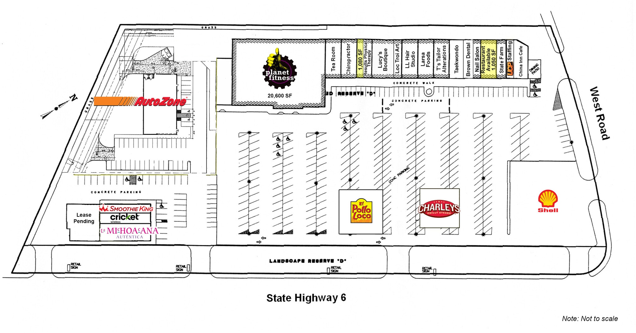 8475 N Hwy 6, Houston, TX à louer Plan de site– Image 1 sur 1