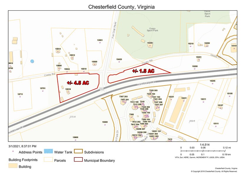 15516 Hull Street Rd, Chesterfield, VA à vendre - Photo de l’immeuble – Image 2 sur 4