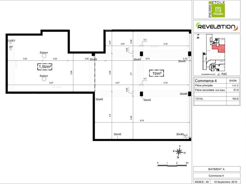 Local commercial dans Noisy-le-Grand à vendre - Plan d’étage – Image 2 sur 4