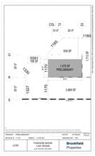 3200 Las Vegas Blvd S, Las Vegas, NV à louer Plan de site– Image 2 sur 2