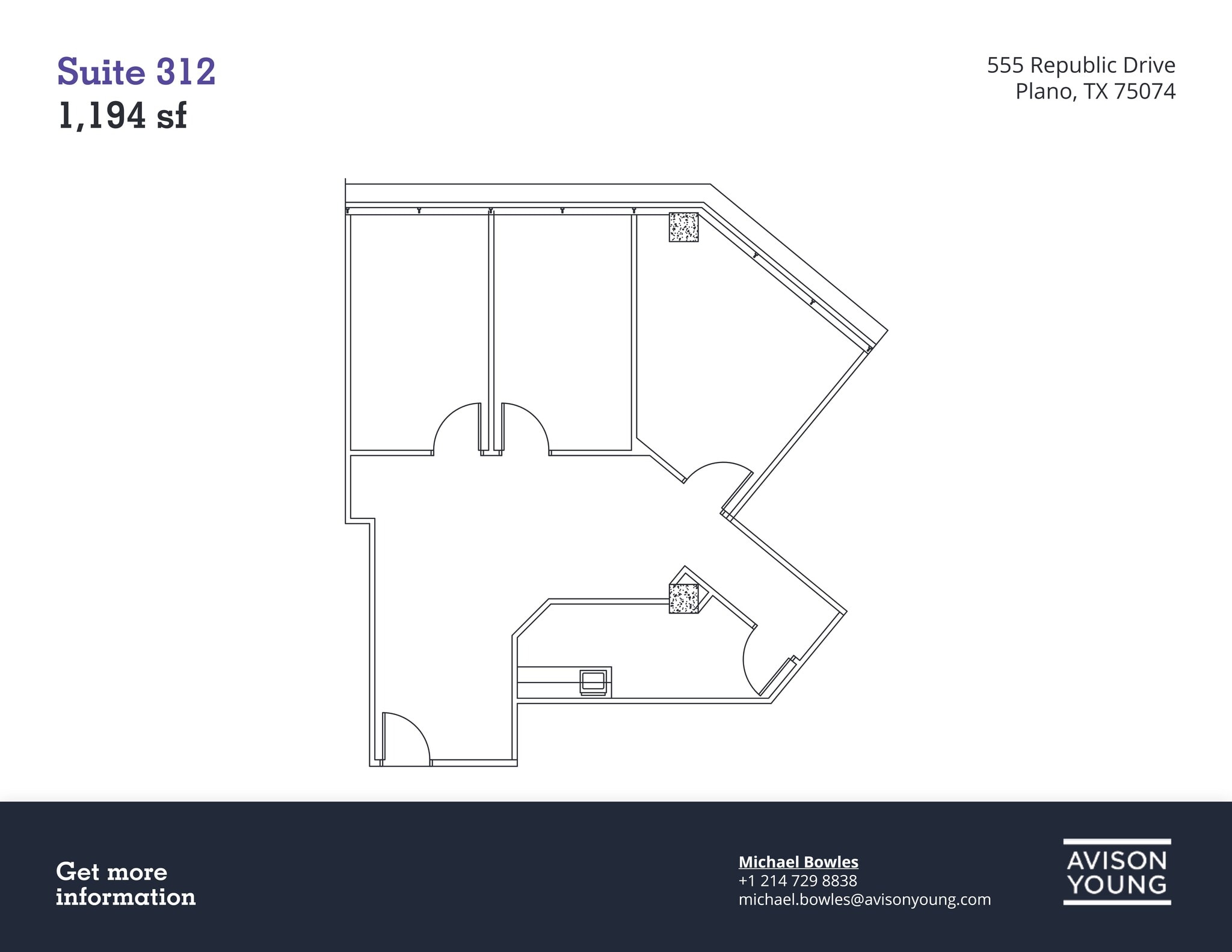 555 Republic Dr, Plano, TX à louer Plan de site– Image 1 sur 1
