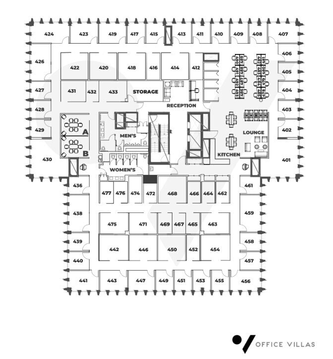 185 Great Neck Rd, Great Neck, NY à louer Plan d’étage– Image 1 sur 1