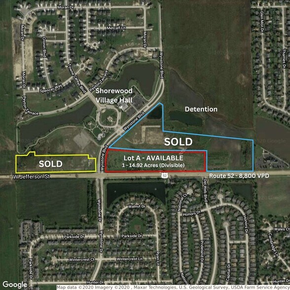 NEC Jefferson St. & Wynstone Blvd, Shorewood, IL à vendre - Photo de l’immeuble – Image 1 sur 2