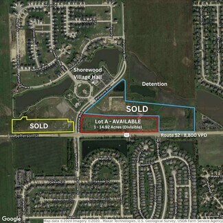 Plus de détails pour NEC Jefferson St. & Wynstone Blvd, Shorewood, IL - Terrain à vendre