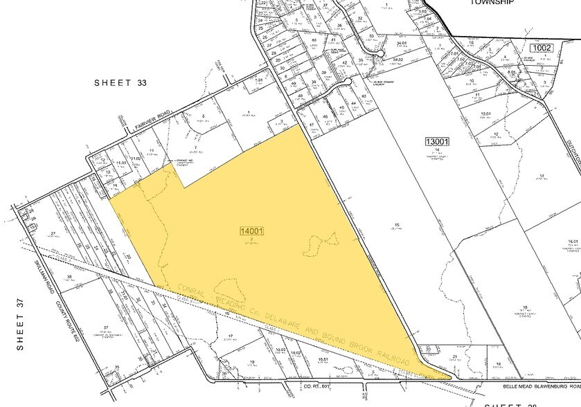 199 Grandview Rd, Skillman, NJ à vendre - Plan cadastral – Image 1 sur 1
